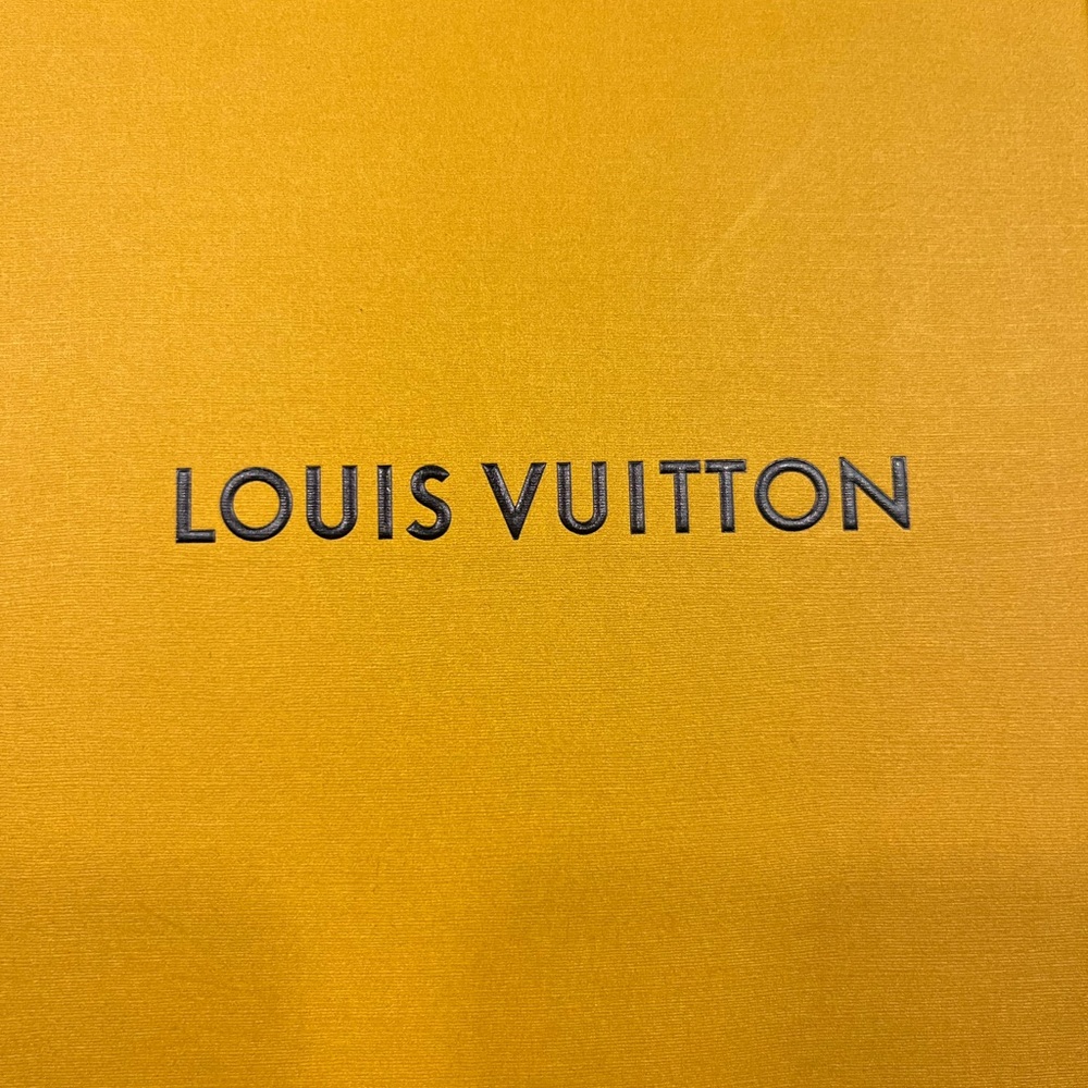 Louis Vuitton keychain and cross body strap